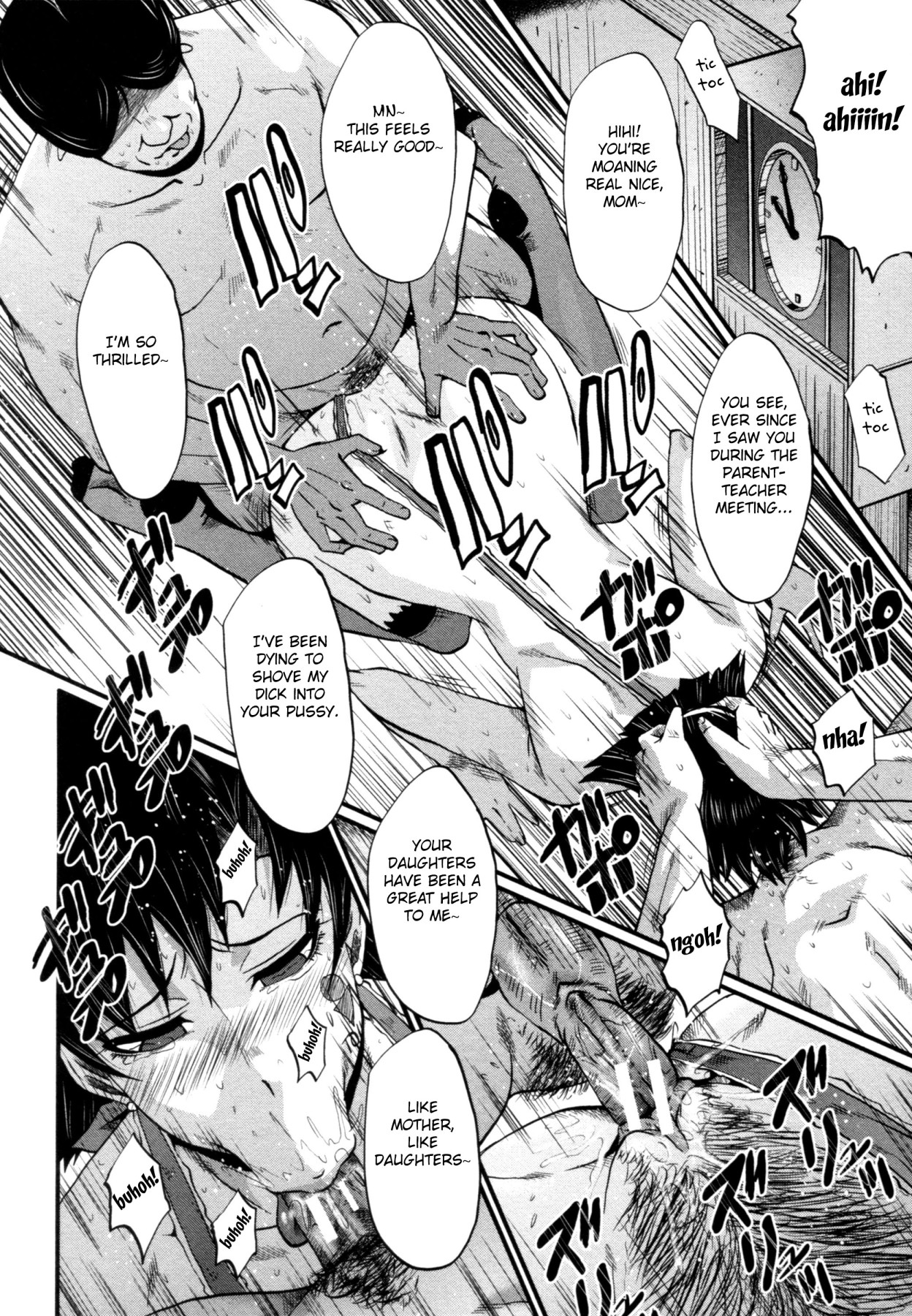 Hentai Manga Comic-The Mother and Daughter Fuckroom-Read-114